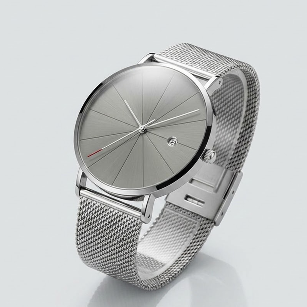 Zenit Original Hard Silver Uhr