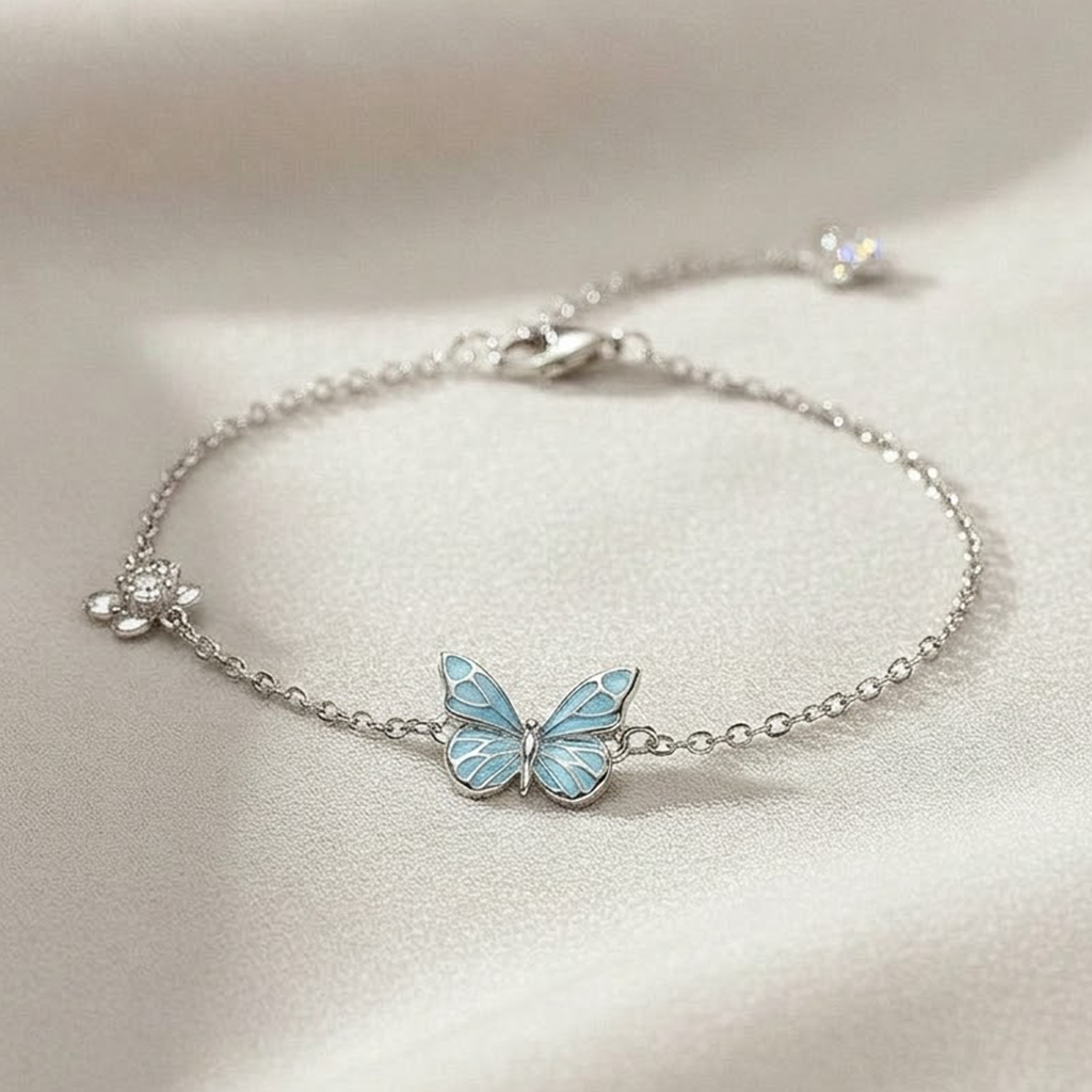 Papillonelle Armband Silber mit Schmetterling